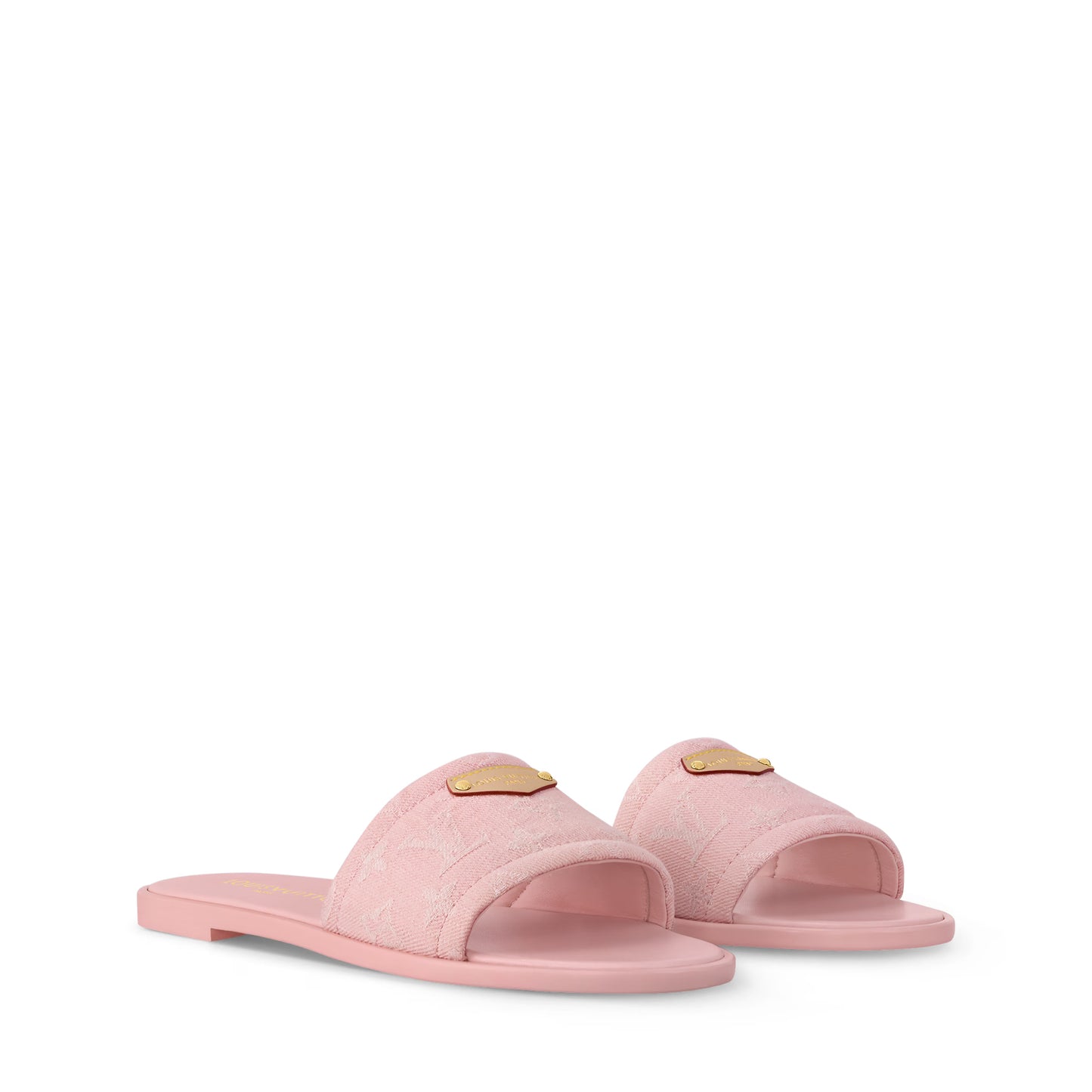 Viral Pink LV Slides