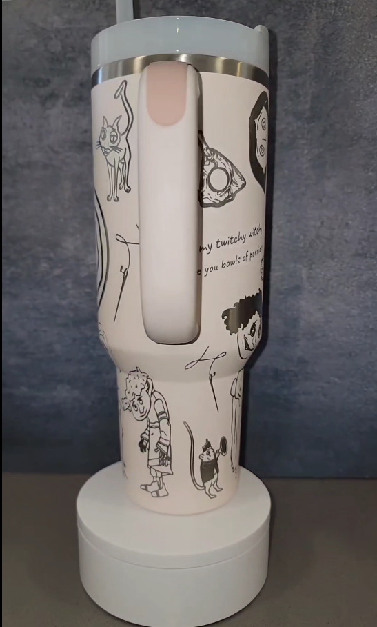 Coraline Spooky Season 40oz Tumbler