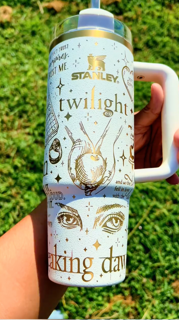 Stanley x Twilight theme Engraved 40oz Tumbler