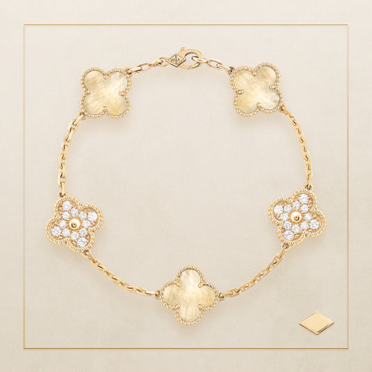 Golden Cleef Bracelet