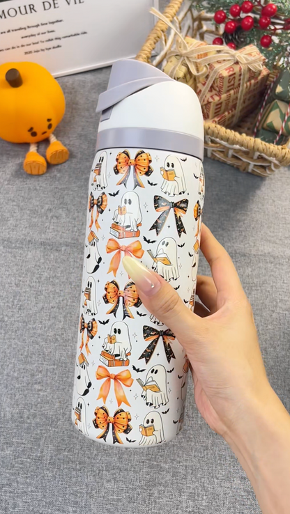 Halloween Bow-tiful 32oz Freesip Bottle