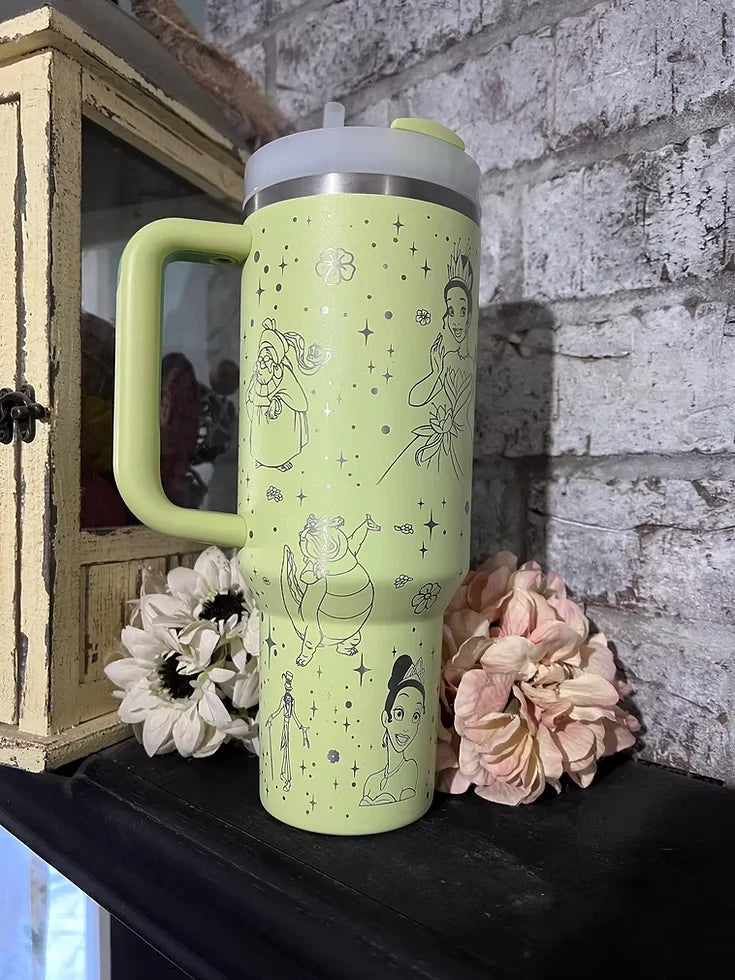 Princess Tiana Quencher 40oz