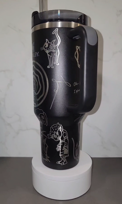 Coraline Spooky Season 40oz Tumbler