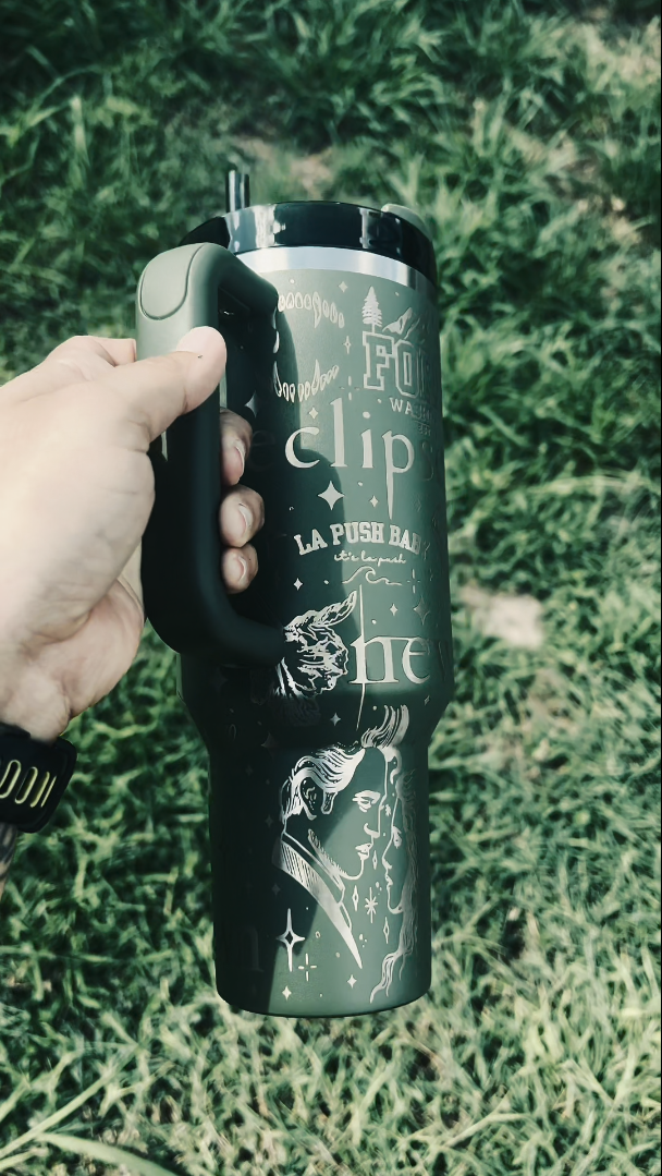 Stanley x Twilight theme Engraved  40oz Tumbler