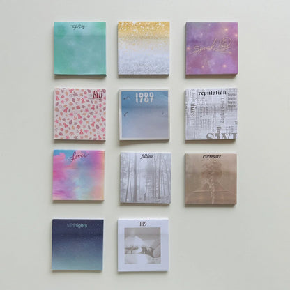 The Swift Era Sticky Notes