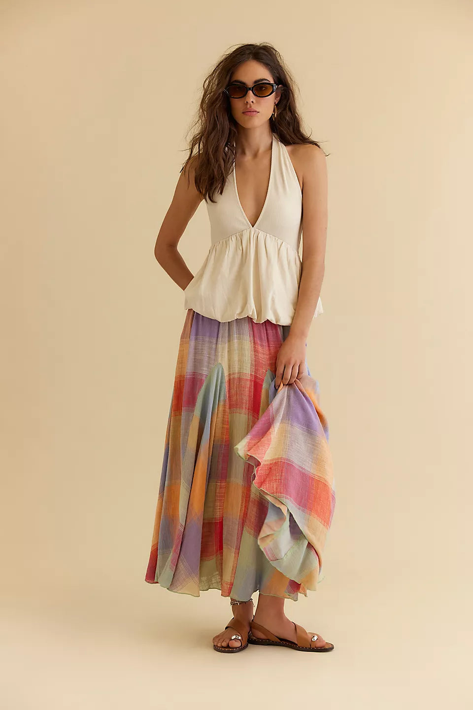 Cotton Candy Clouds Skirt