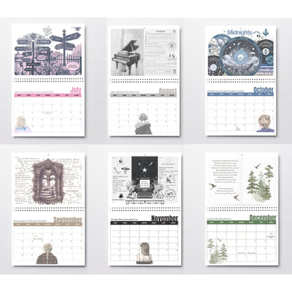 Swifties 2025 Desk Calendar (Instant Digital Download)