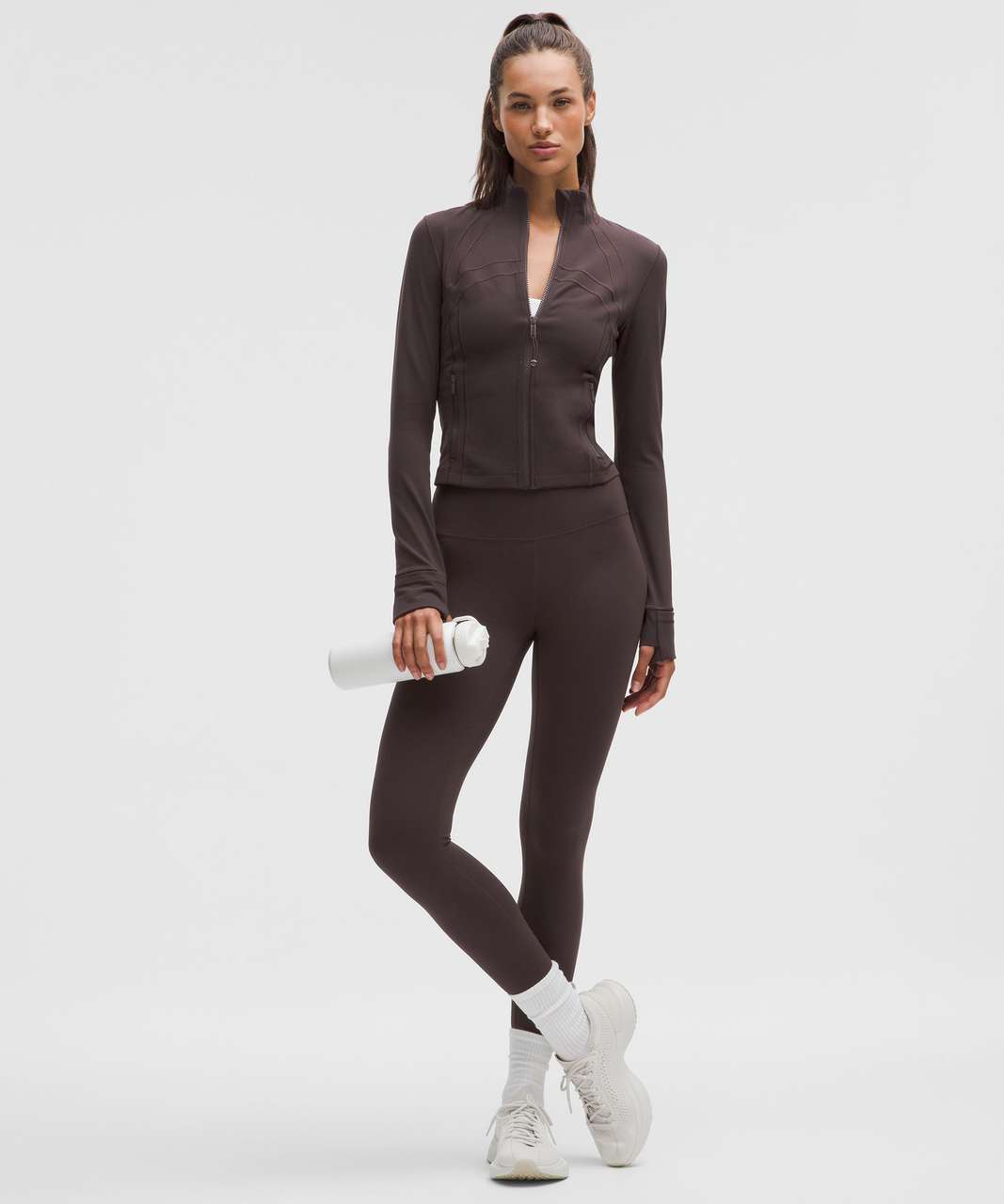 Cropped jacket and pant set