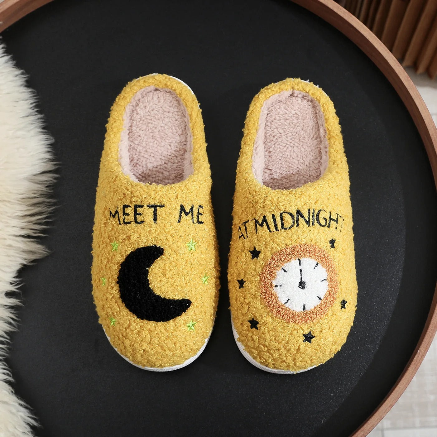 Meet me at Midnight Slippers