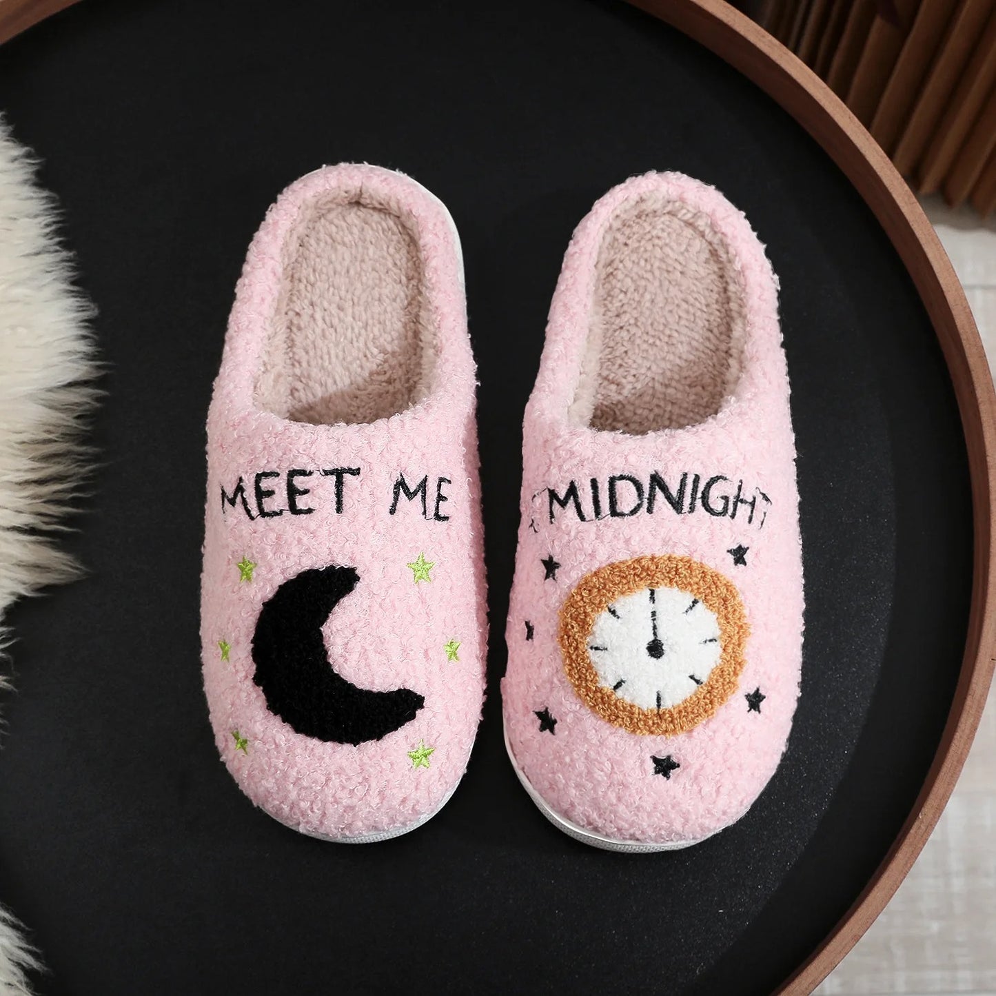 Meet me at Midnight Slippers