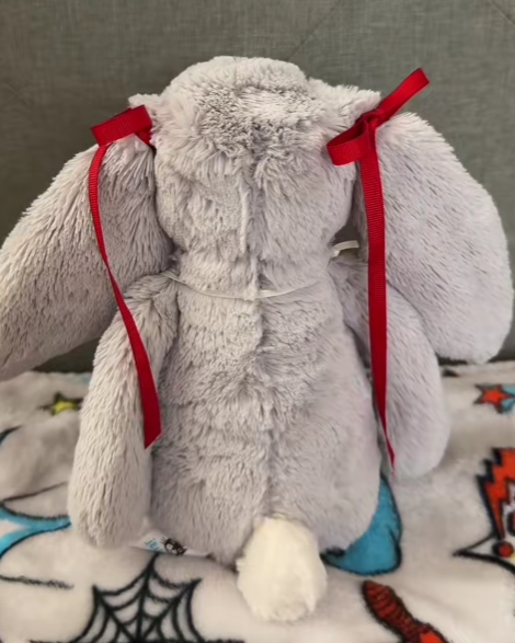 SpiderMan Custom Bunny Plush
