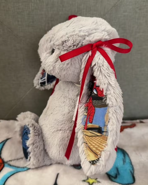 SpiderMan Custom Bunny Plush