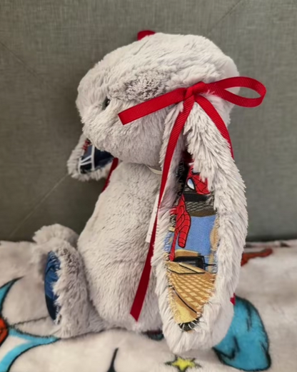 SpiderMan Custom Bunny Plush